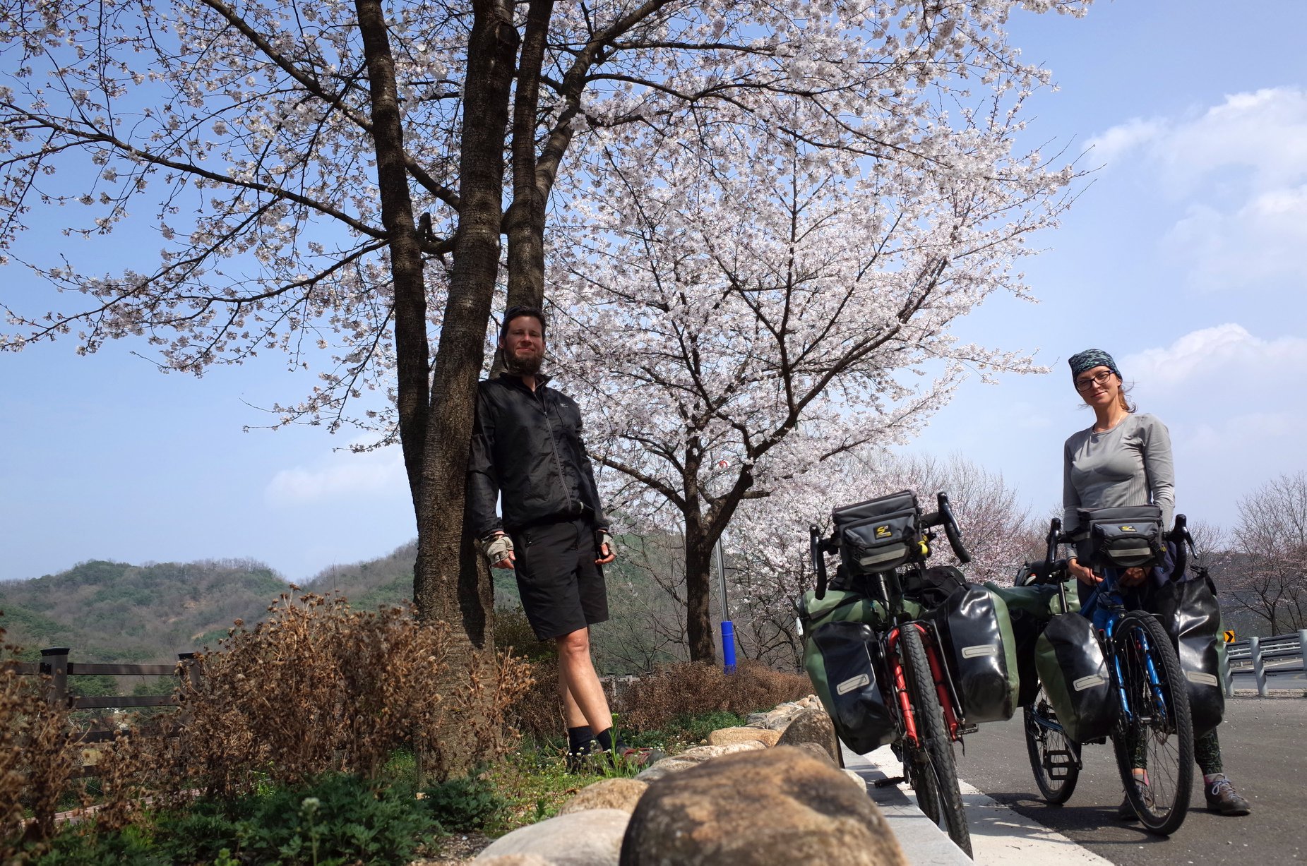 rowerem do Japonii, Korea Południowa