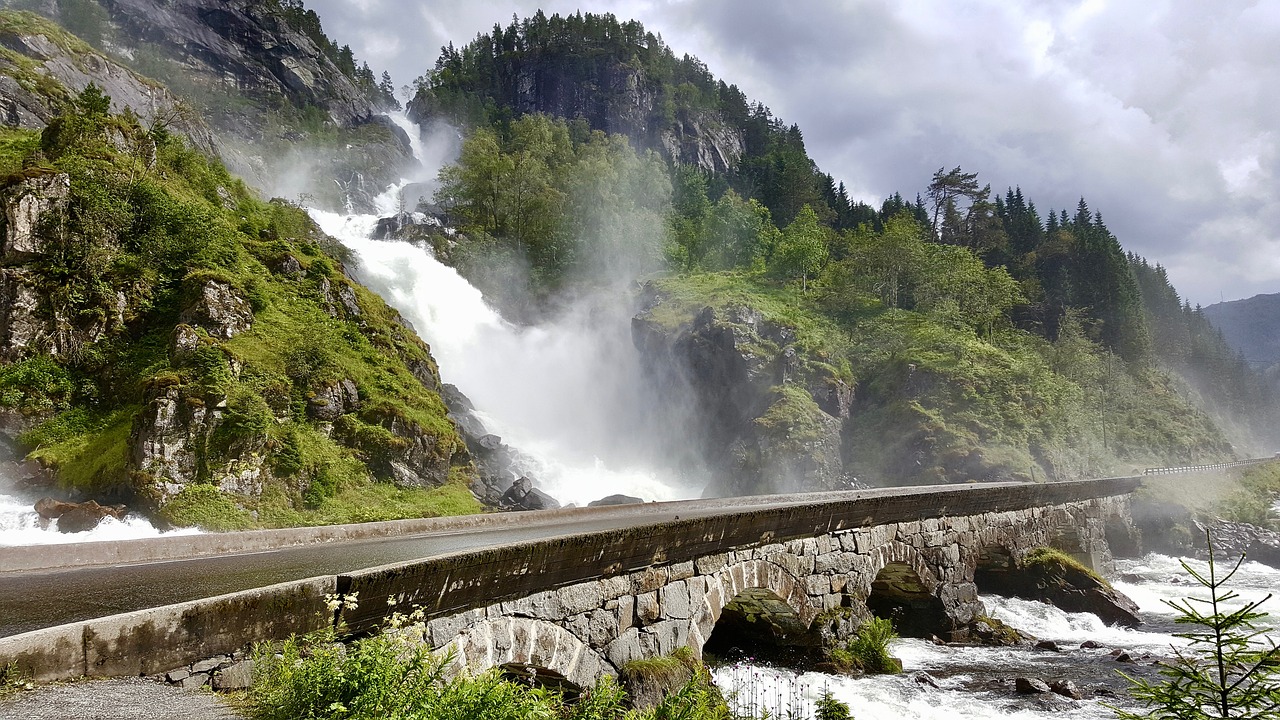 wodospad Norwegia