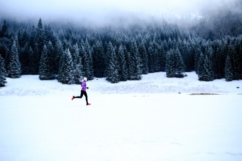 Bieganie po górach zimą